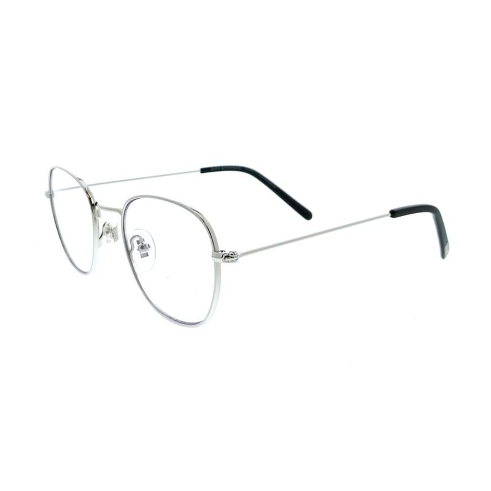 Diff VDFSAGE460SIL Black Round Unisex Optical Frames